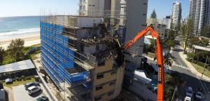 Demolition of Northcliffe Terrace Building